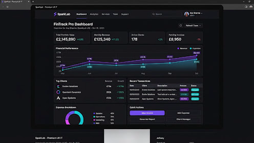 FanClash  – Finance Dashboard